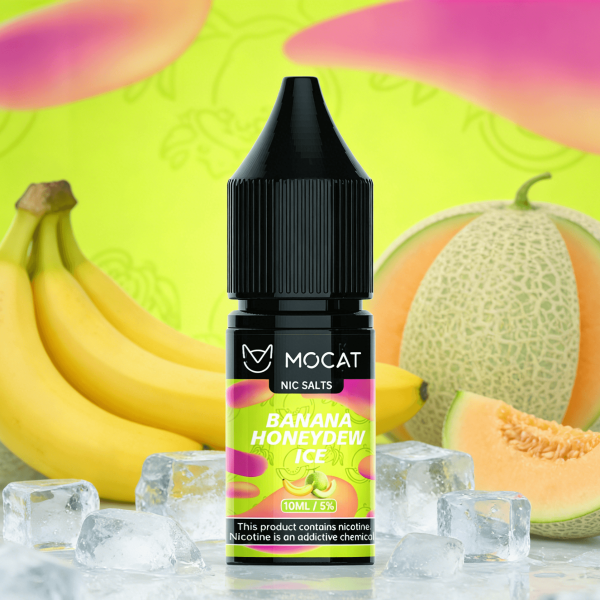mocat liquids 10ml - BANANA HONEYDEW ICE