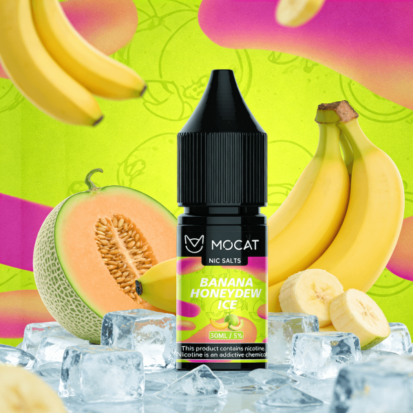 mocat liquids 30ml - BANANA HONEYDEW TOEN