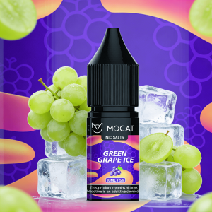 mocat liquids 10ml - GREEN GRAPE ICE