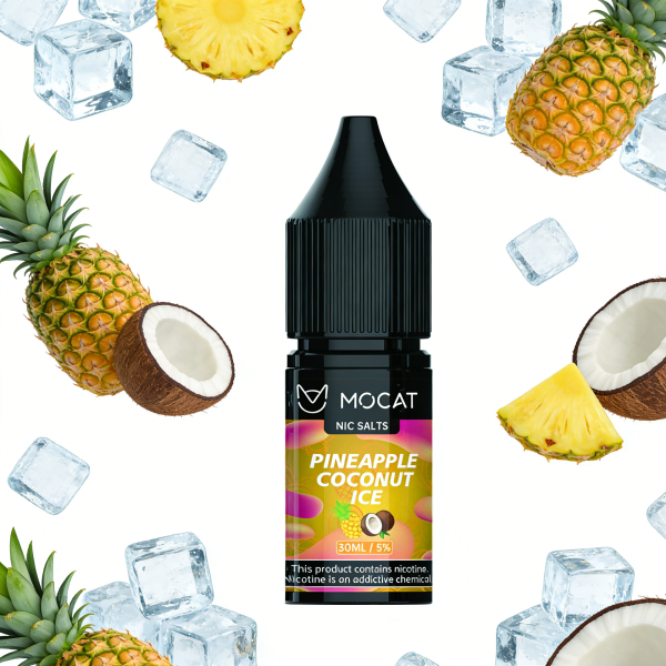 mocat liquids 30ml - PINEAPPLE  COCONUT ICE